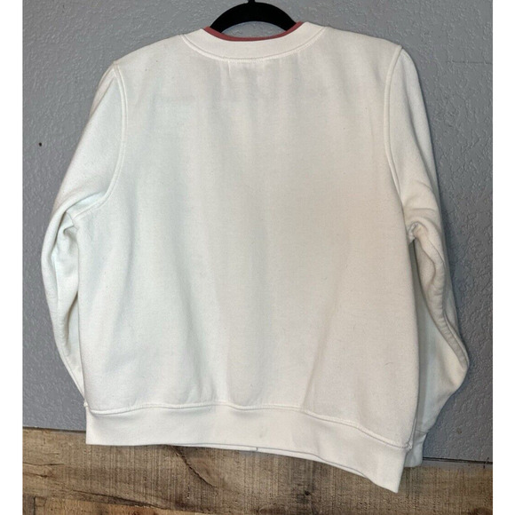 VINTAGE x SHENANIGANS Cardigan Sweater Womens Sz L Embroidered Birds Cottagecore - Picture 2 of 16